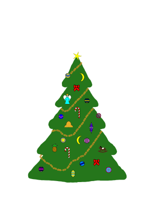 Simple Christmas Tree by by @Markaction (https://openclipart.org/artist/Markaction ) Simple Christmas Tree